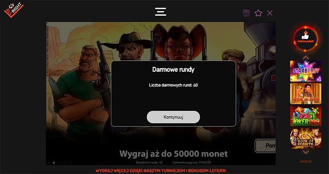 Free spiny za darma dla nowych graczy Darmowe obroty do automatu Wild Wild West