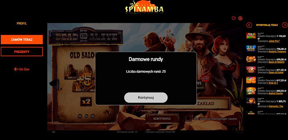 Darmowe rundy do slotu Dead or Alive 2