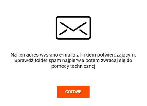 Weryfikację adresu e-mail